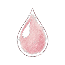 Icône goutte d'eau — phase menstruelle